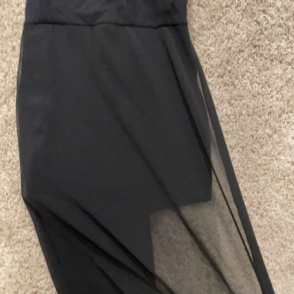 BCBG Maxazria Maxi Dress Overlay with Shorts - Picture 3 of 4